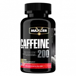 MAXLER (USA) Caffeine 200 Кофеин, гуарана