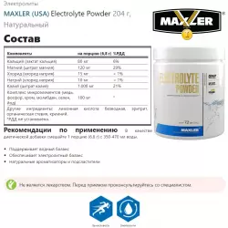 MAXLER (USA) Electrolyte Powder Изотоники в порошке