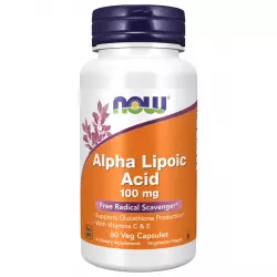 NOW FOODS Alpha Lipoic Acid 100 mg Антиоксиданты, Q10