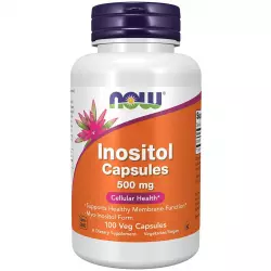 NOW Inositol 500 мг Витамины группы B