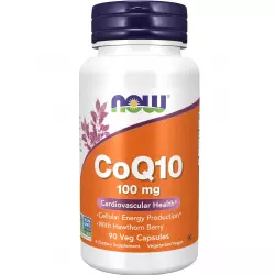 NOW FOODS CoQ10 100 mg – Кофермент Q10 Антиоксиданты, Q10