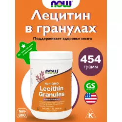 NOW FOODS Lecithin Granules - Лецитин в гранулах Аминокислоты раздельные