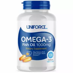 Uniforce Omega-3 1000 mg Omega 3, Жирные кислоты