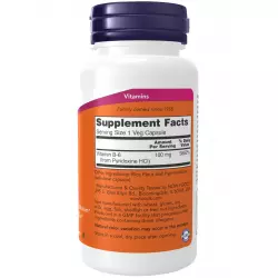 NOW FOODS B-6 100 mg – Витамин Б-6 Витамины группы B