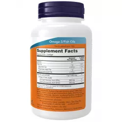 NOW FOODS Ultra Omega-3 Fish Oil 500 EPA / 250 DHA Omega 3, Жирные кислоты