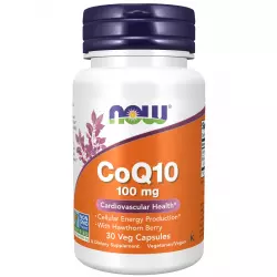 NOW FOODS CoQ10 100 mg – Кофермент Q10 Антиоксиданты, Q10