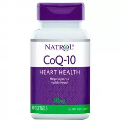 Natrol CoQ-10 50 мг Антиоксиданты, Q10