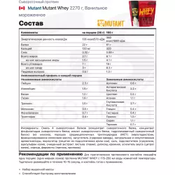 Mutant Mutant Whey Сывороточный протеин