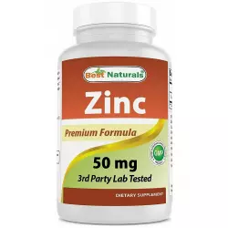 BestNaturals Zinc 50 mg Цинк