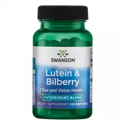 Swanson Lutein & Bilberry Антиоксиданты, Q10