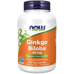 NOW FOODS Ginkgo Biloba 60 mg ЗАГРУЗКА