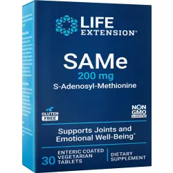 Life Extension SAMe 200 mg Антиоксиданты, Q10