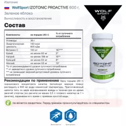 WolfSport IZOTONIC PROACTIVE Изотоники в порошке