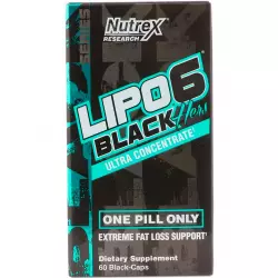 NUTREX Lipo-6 Black HERS Ultra Concentrate Антиоксиданты, Q10