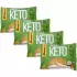 Кето печенье COOKIE KETO Со вкусом кокосового птифура и миндаля, 4 х 40 г