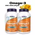 Omega-3 - Омега 3 1000 мг Нейтральный, 2 х 200 гелевых капсул